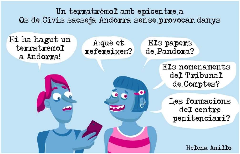 Terratrèmol Pandora.