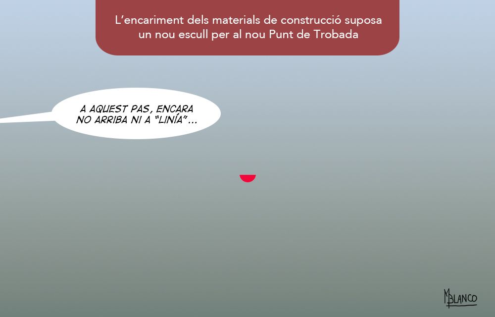 De moment, no arriba a punt.