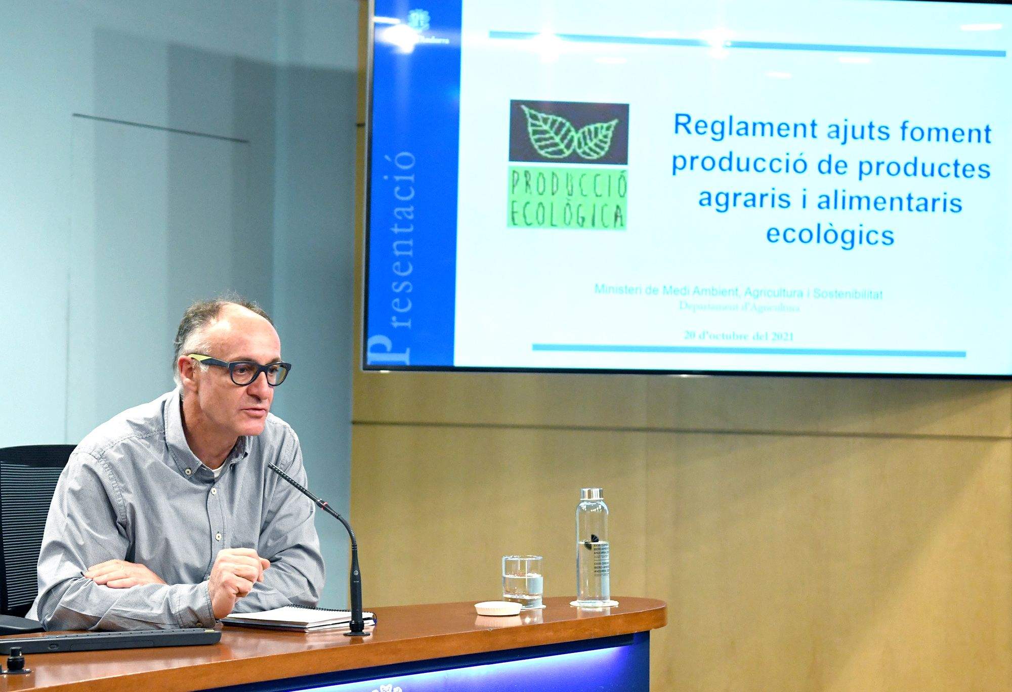 El director del departament d'Agricultura, Josep Casals