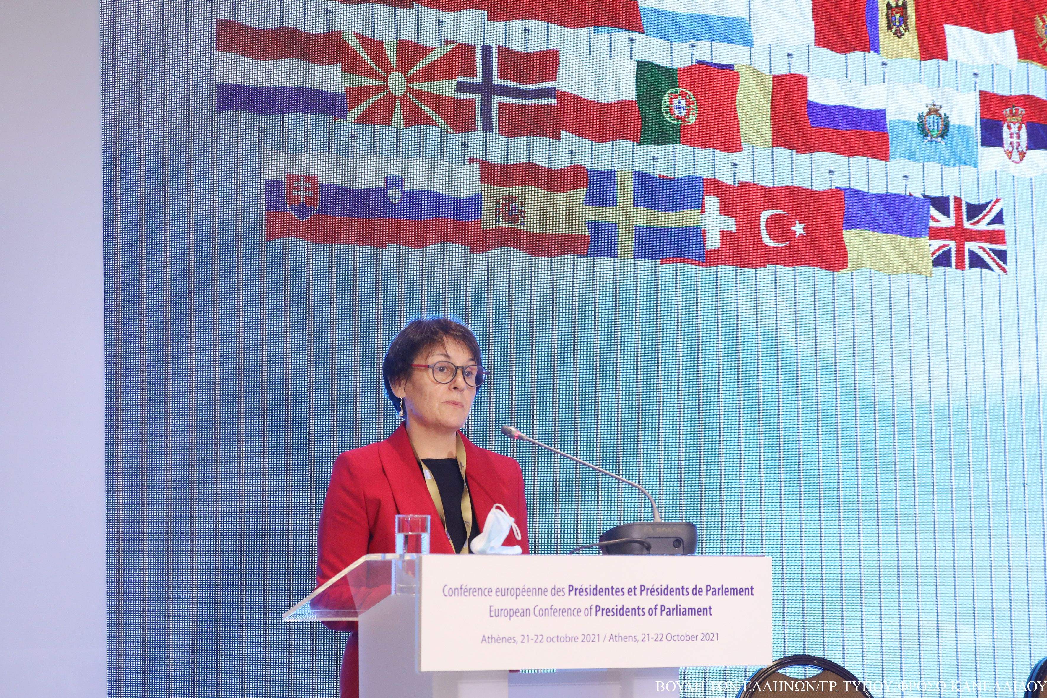 Suñé, durant la seva intervenció.