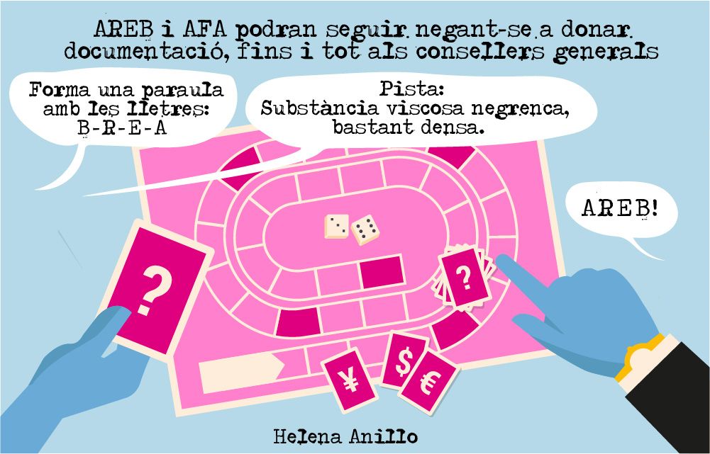 L'opacitat de l'AREB i l'AFA.