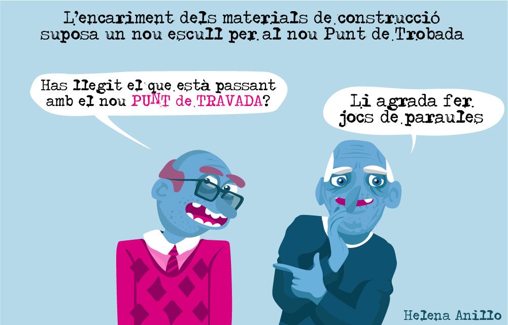 Falta de materials al Punt de Trobada.