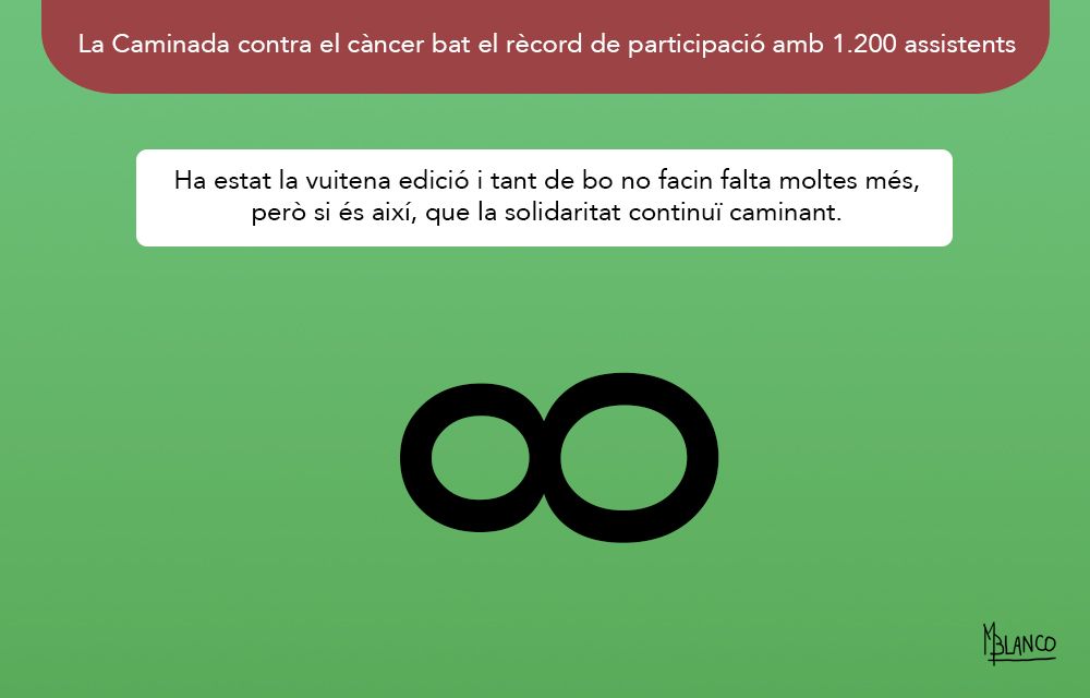 Solidaritat fins a l'infinit.