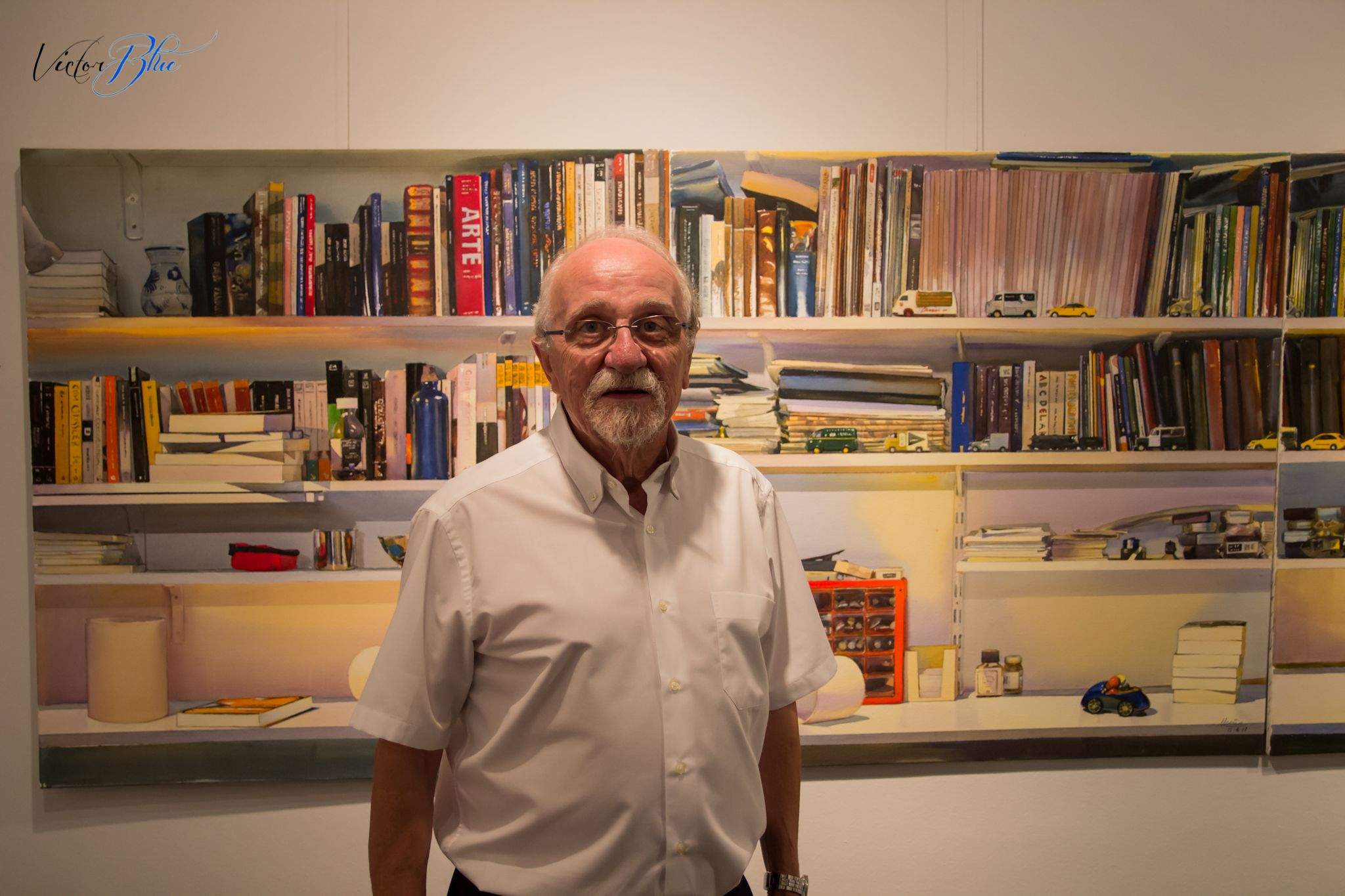 El pintor Joaquín Ureña.