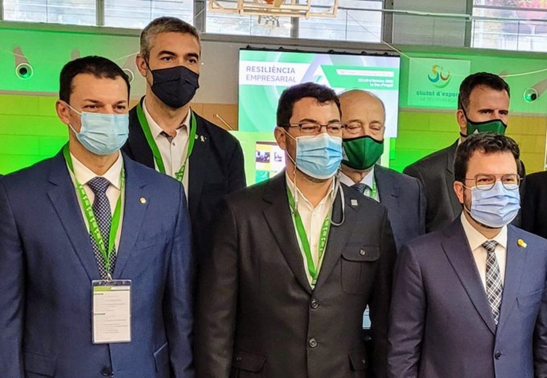 El ministre Jordi Gallardo ha participat aquest divendres a la Trobada Empresarial al Pirineu.