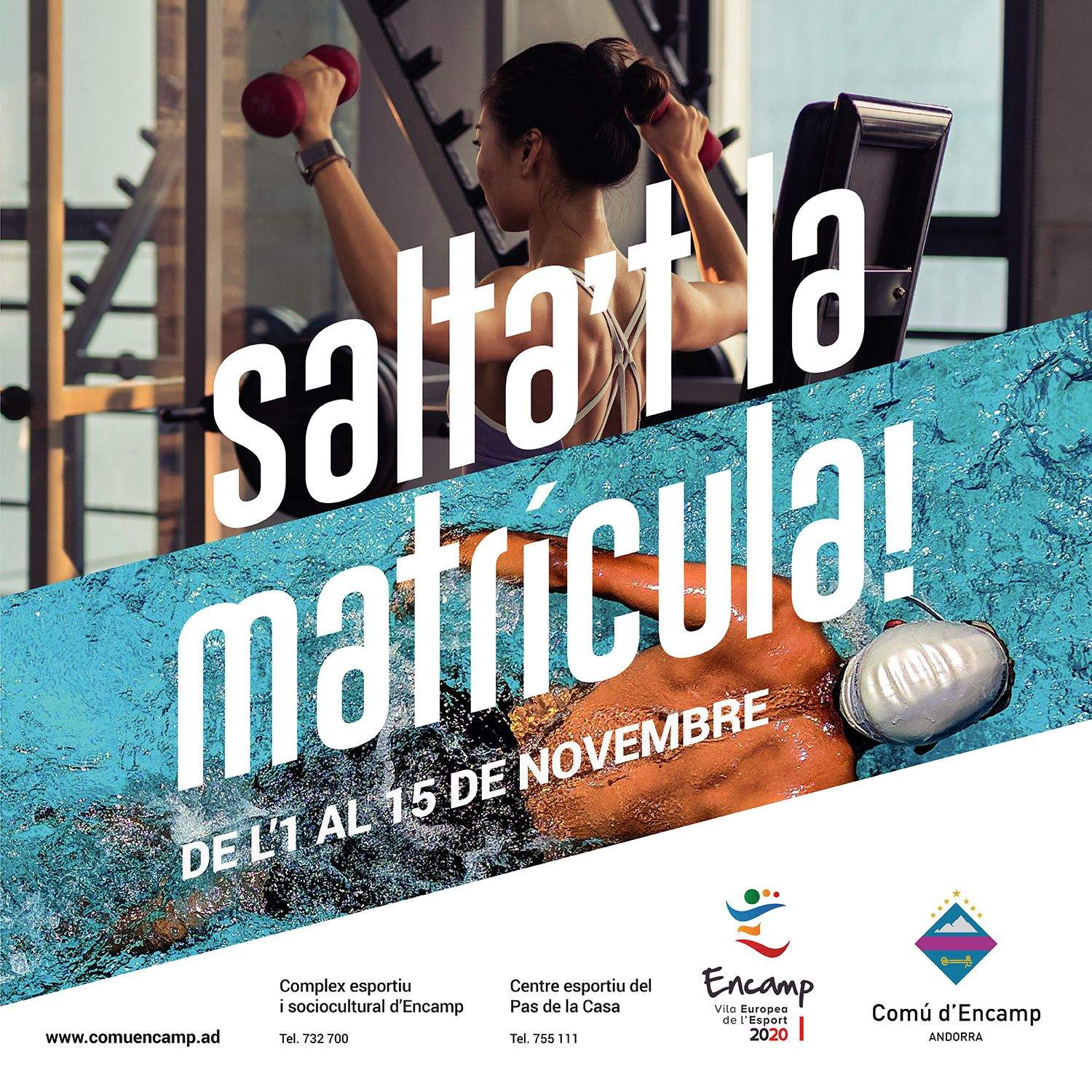 El cartell de la promoció.