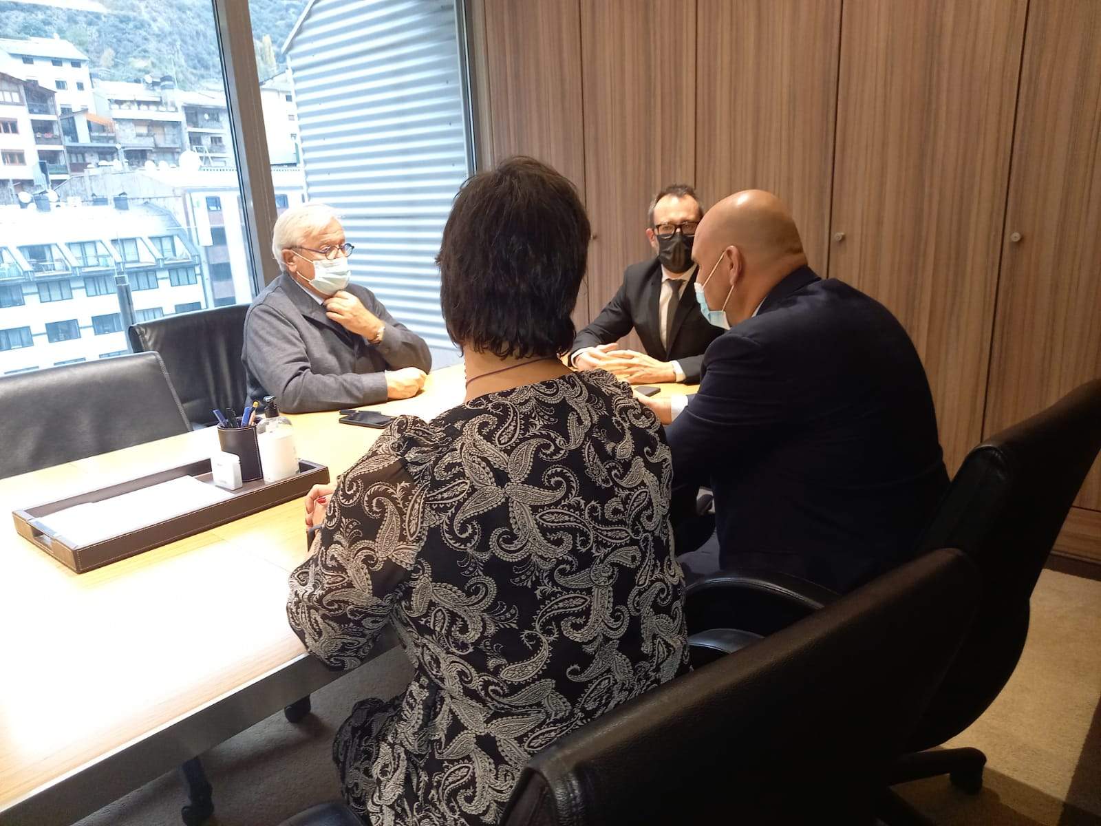 Clos i Filloy s'han trobat en una reunió al Prat del Rull.