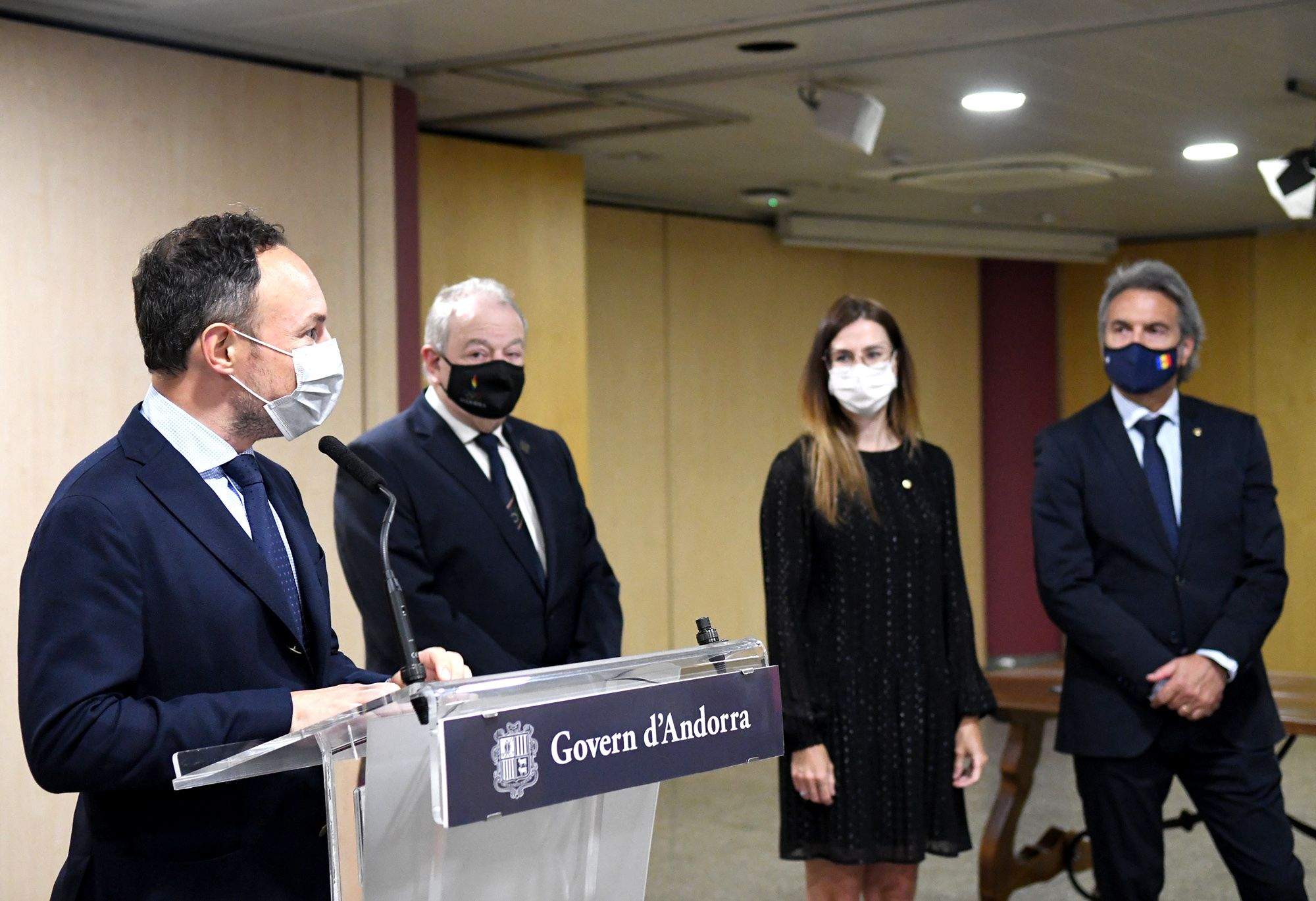 Espot i Riva, durant un acte conjunt.