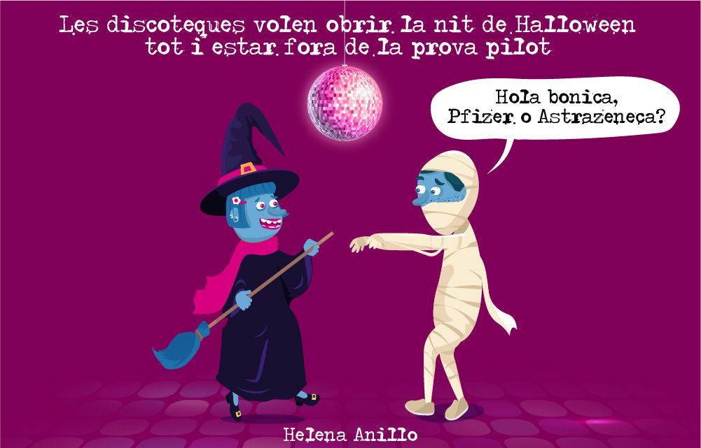 Oci nocturn per Halloween.