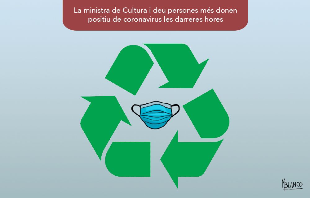 Reutilitzar la mascareta.