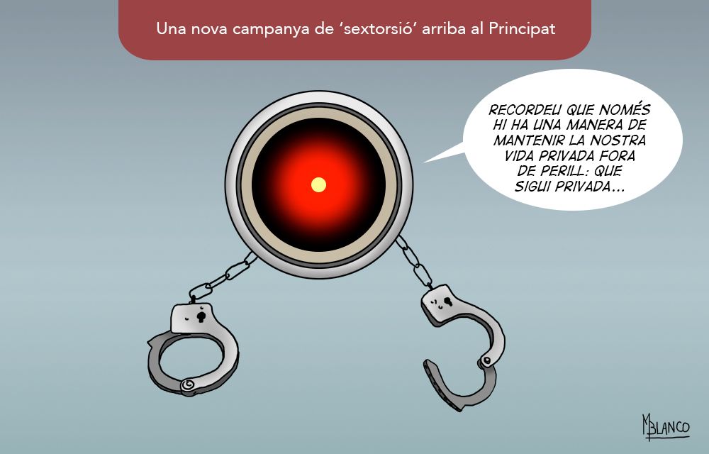 La solució al risc d'una sextorsió.