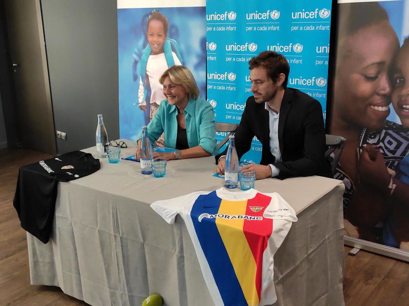 El conveni entre Unicef i l'FC Andorra es va signar l'agost del 2019.