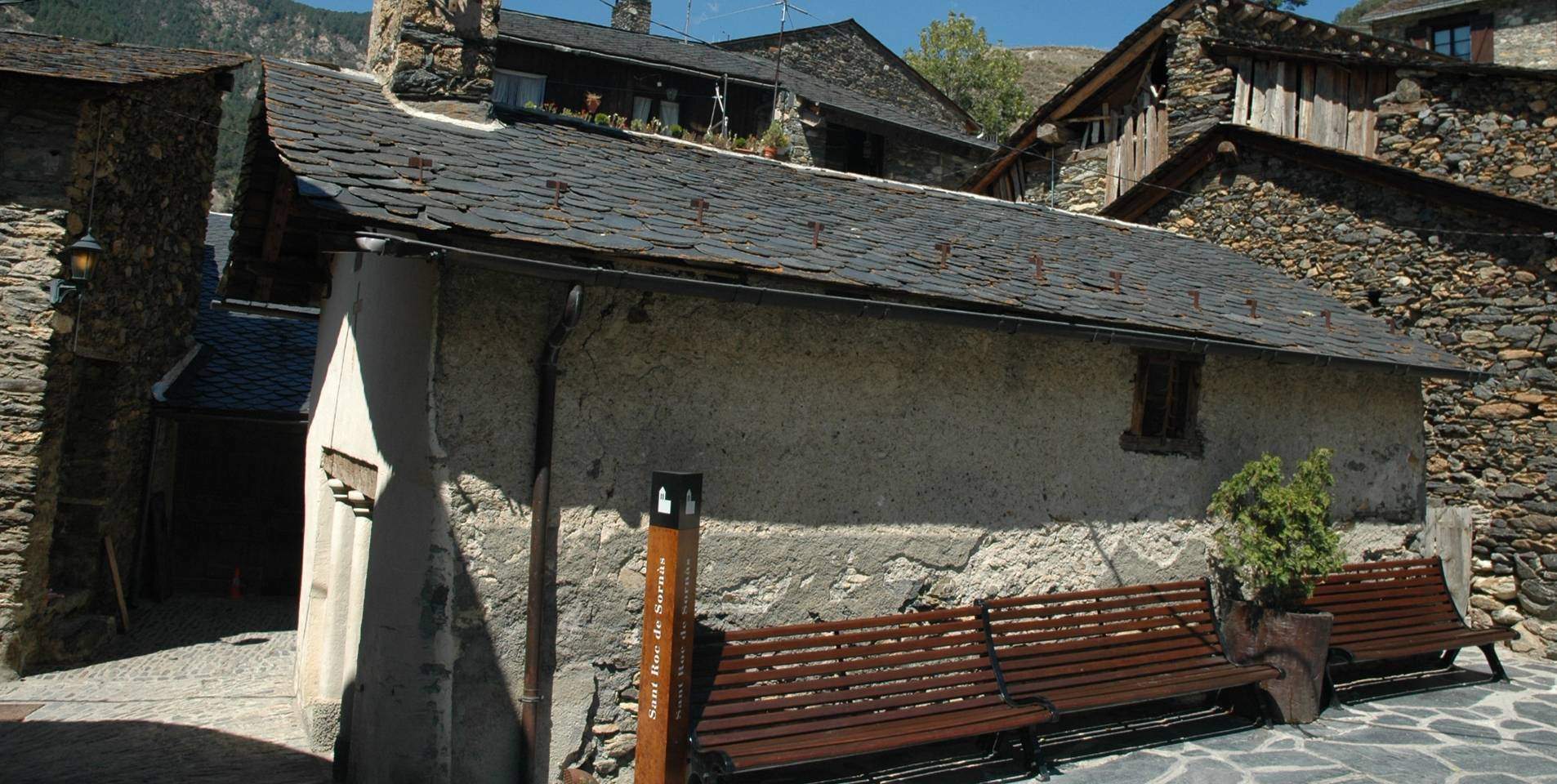 Església de Sant Roc de Sornàs.