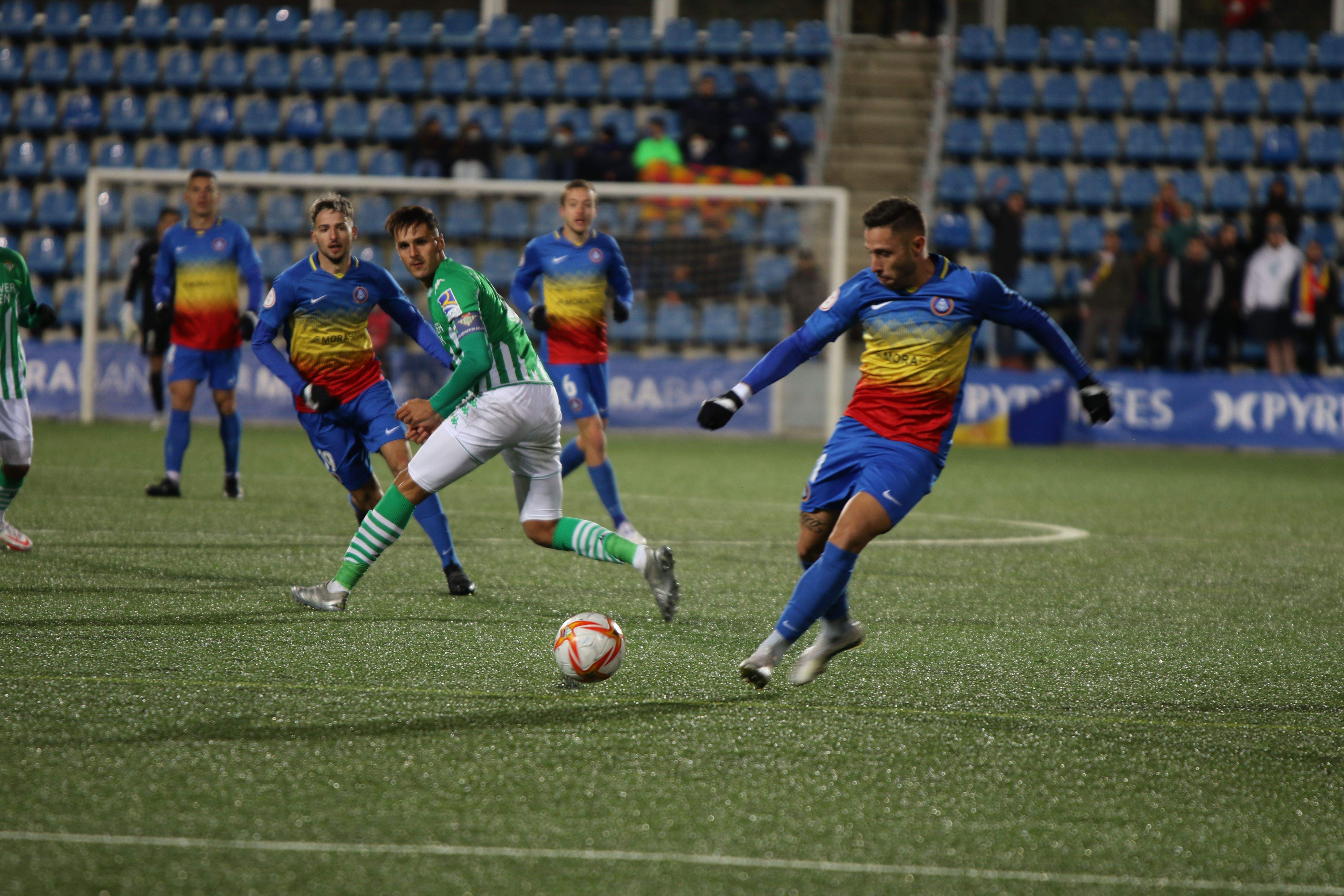 Marc Fernández ha estat un dels protagonistes del matx.