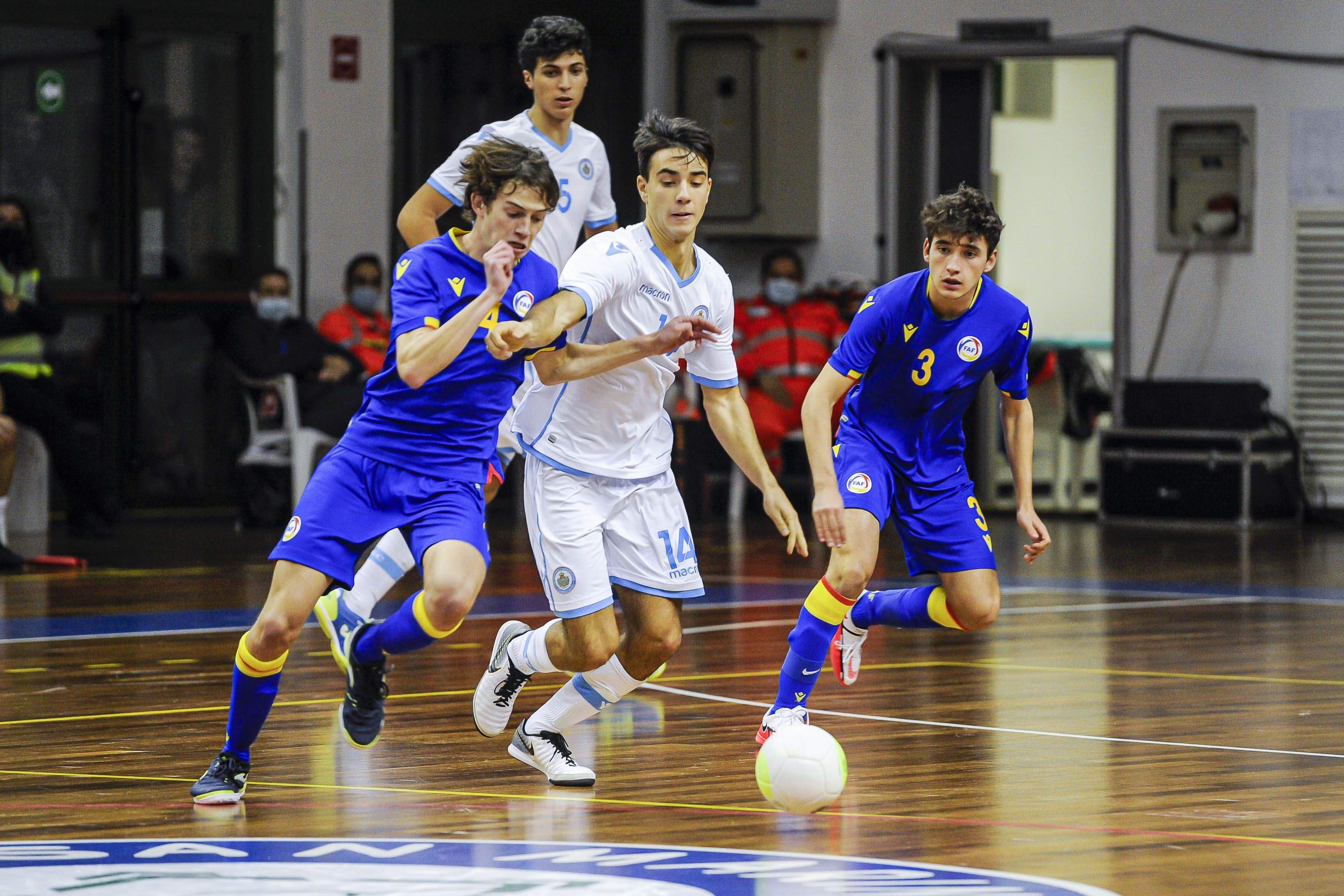 Els jugadors andorrans han estat molt superiors a San Marino.