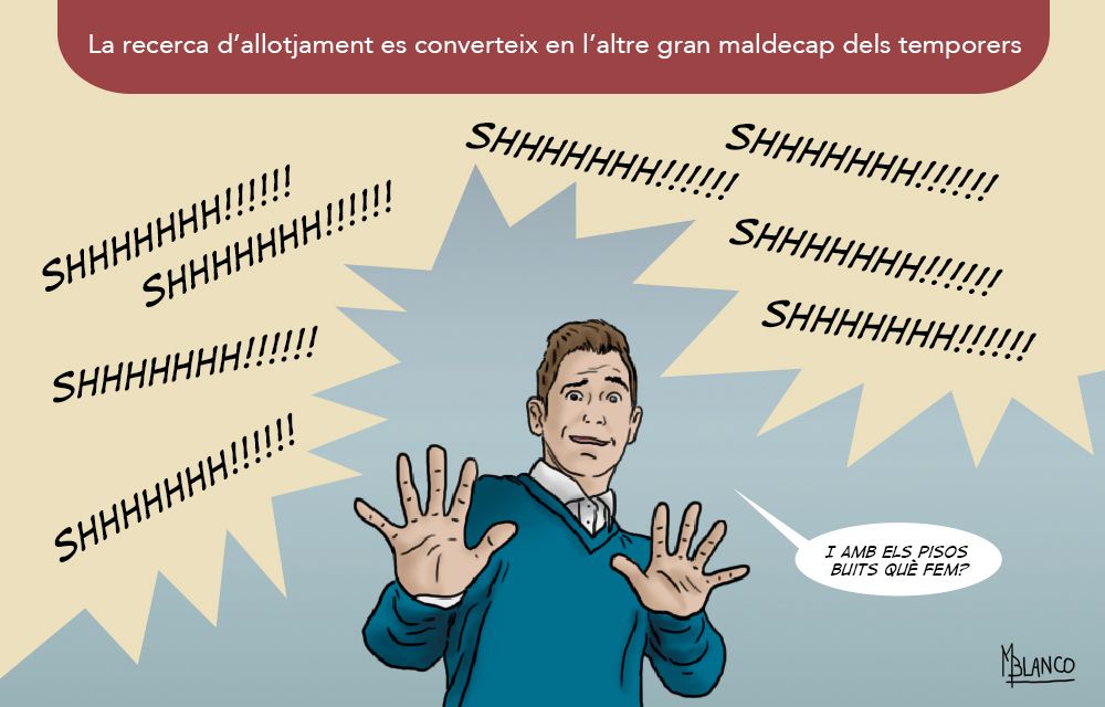 A la recerca d'habitatge.