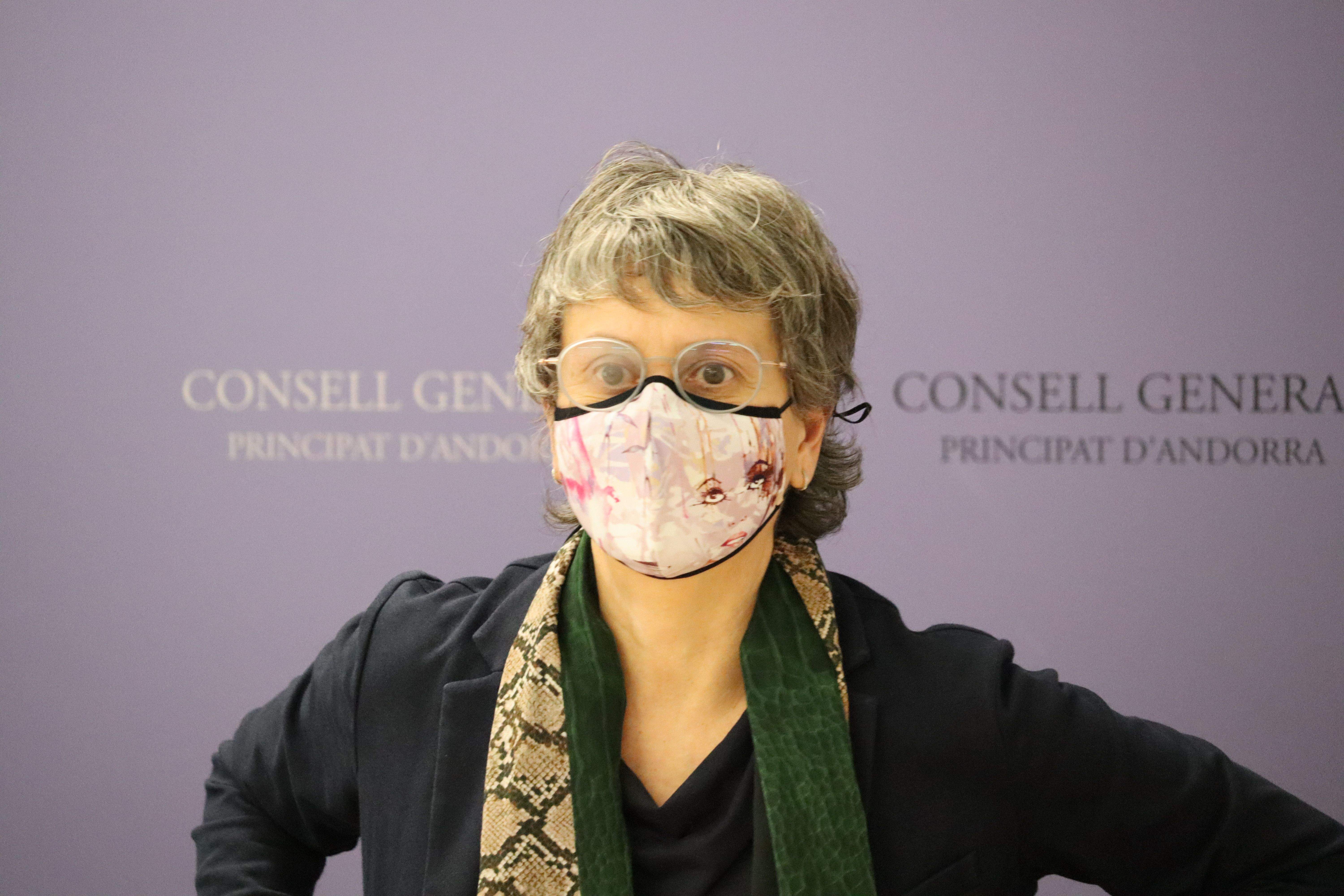 La consellera general del PS, Susanna Vela.