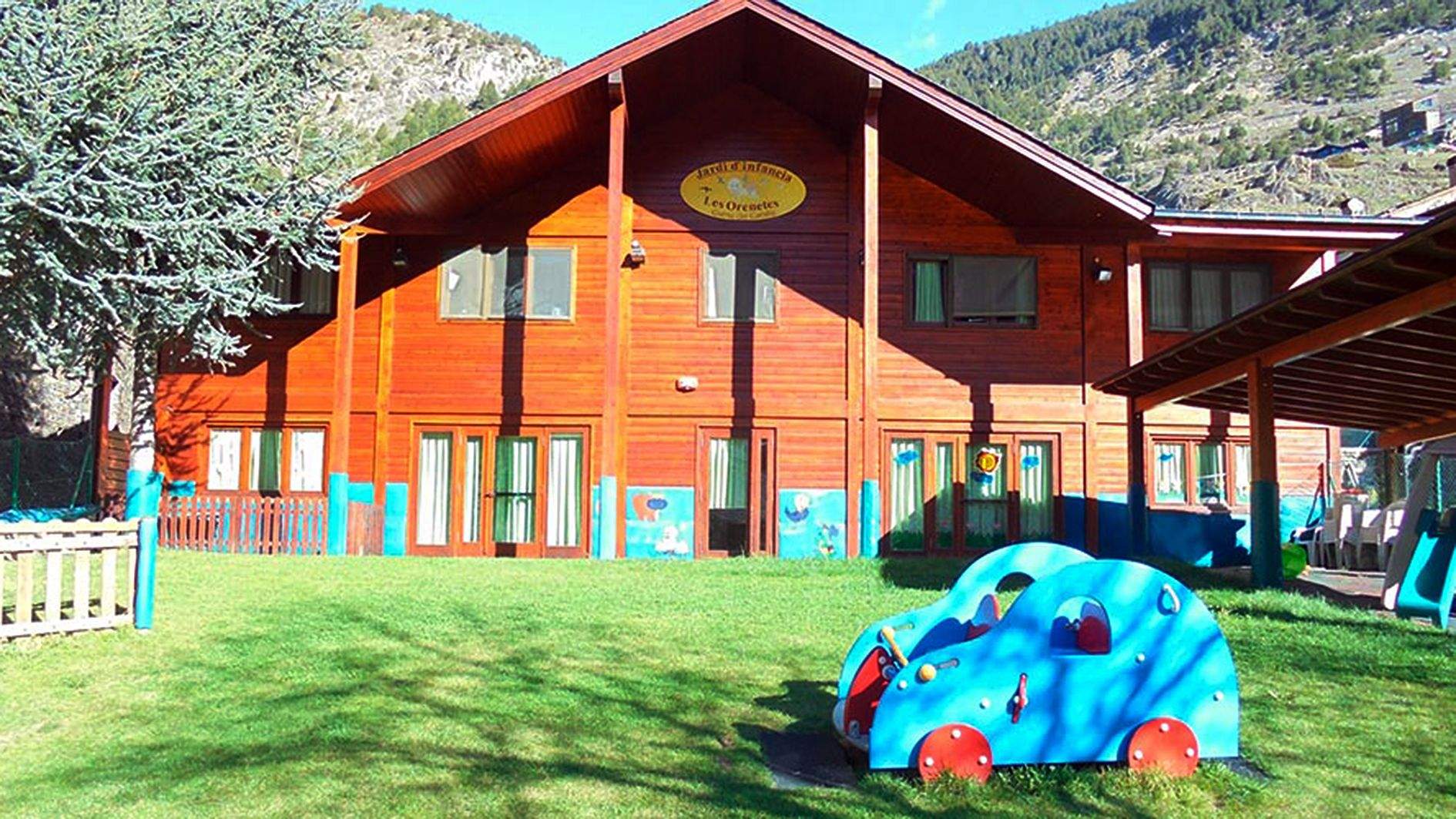 Una imatge de l'escola bressol comunal de Canillo.