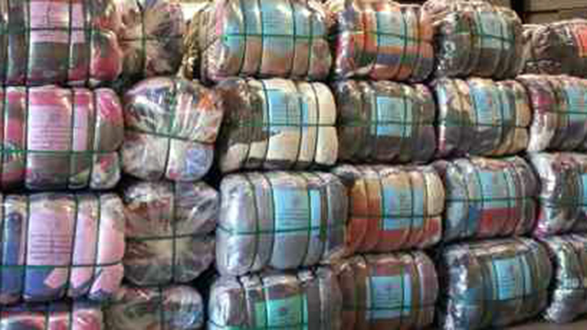 Pallardó importava de la Xina contenidors sencers de roba i marroquineria.