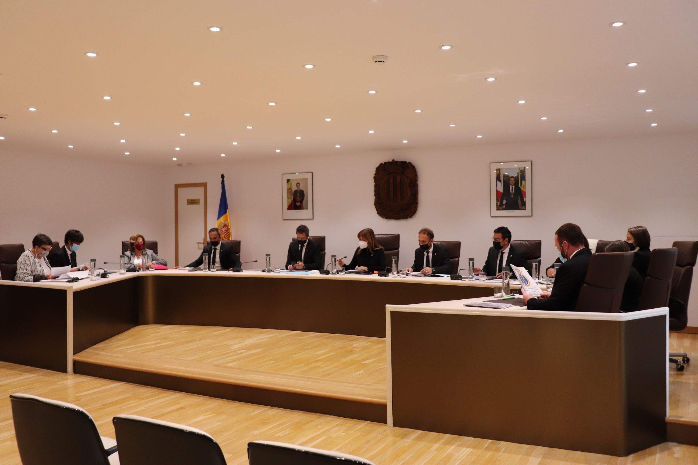 Sessió de consell de comú d'Andorra la Vella de novembre.