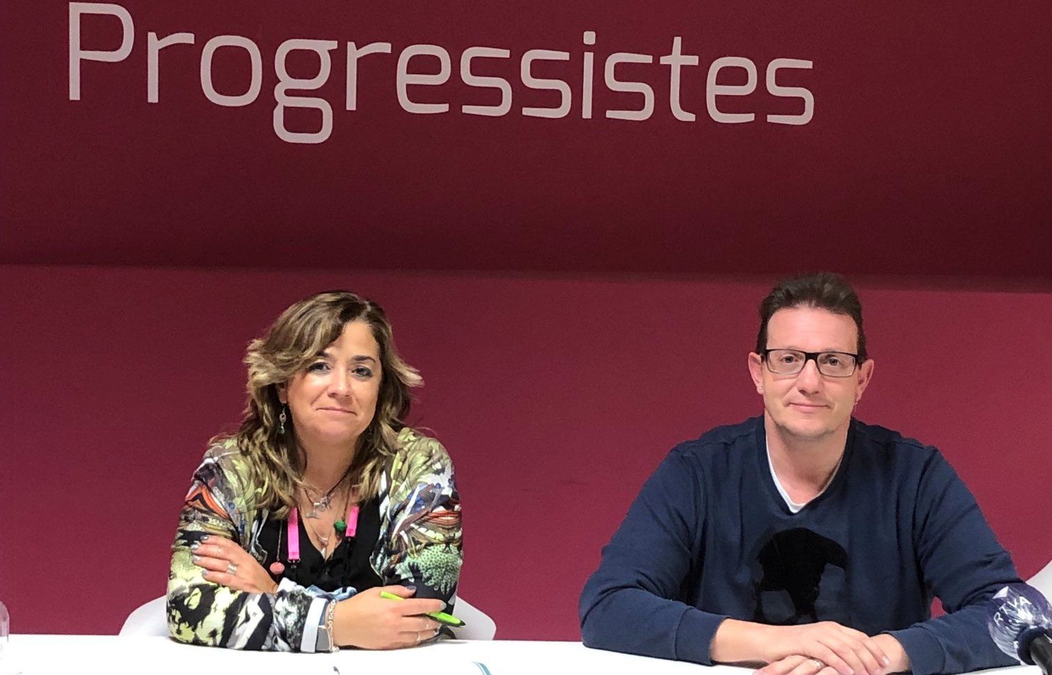 Zopetti i Donsión durant la roda de premsa d'aquest dimarts.