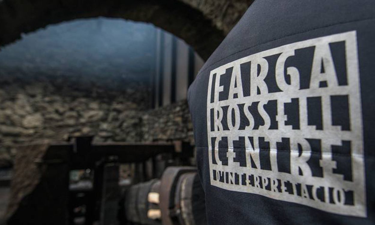 Una imatge de la Farga Rossell, centre d'interpretació.