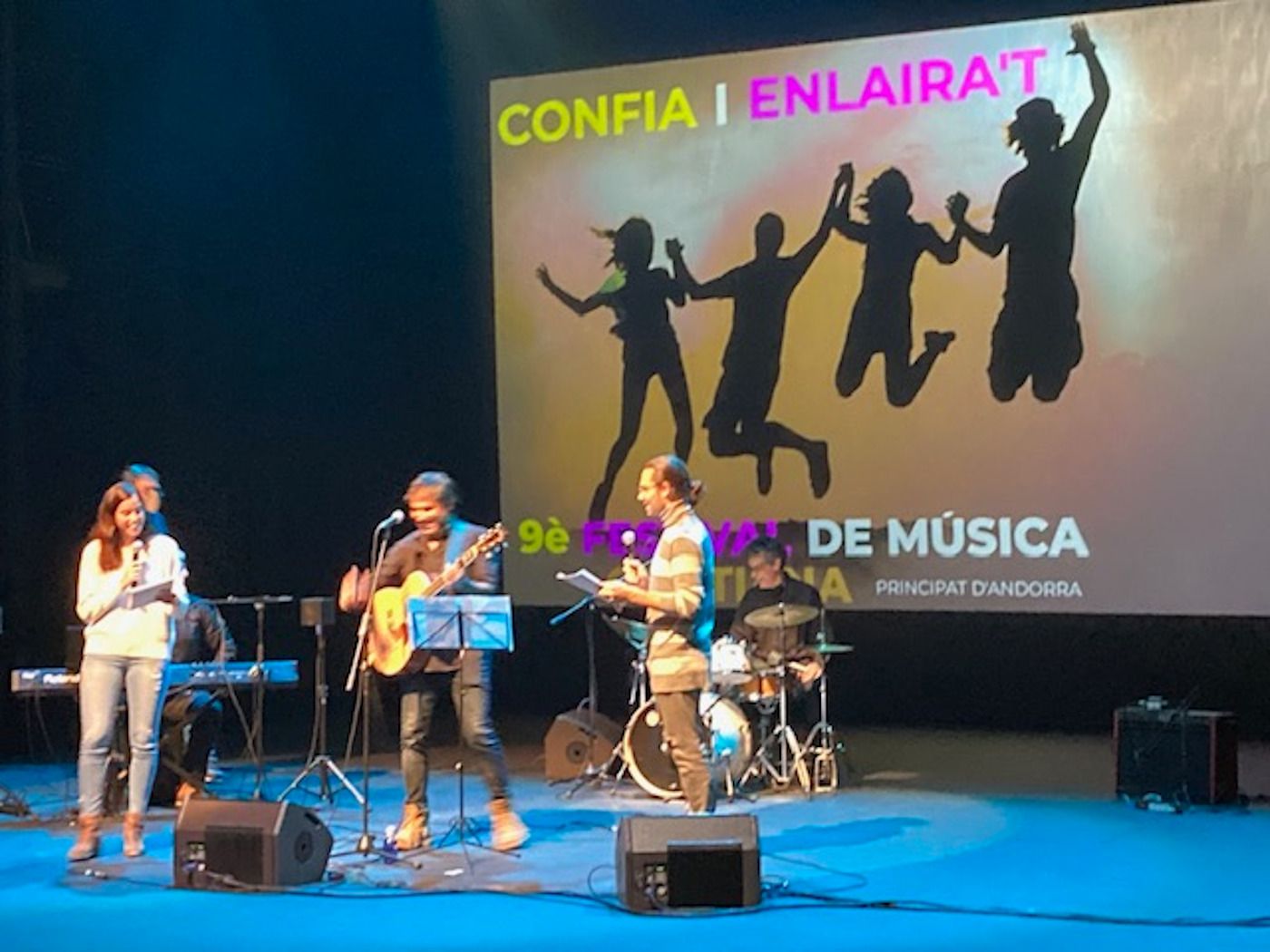 Una de les actuacions del grups andorrans.
