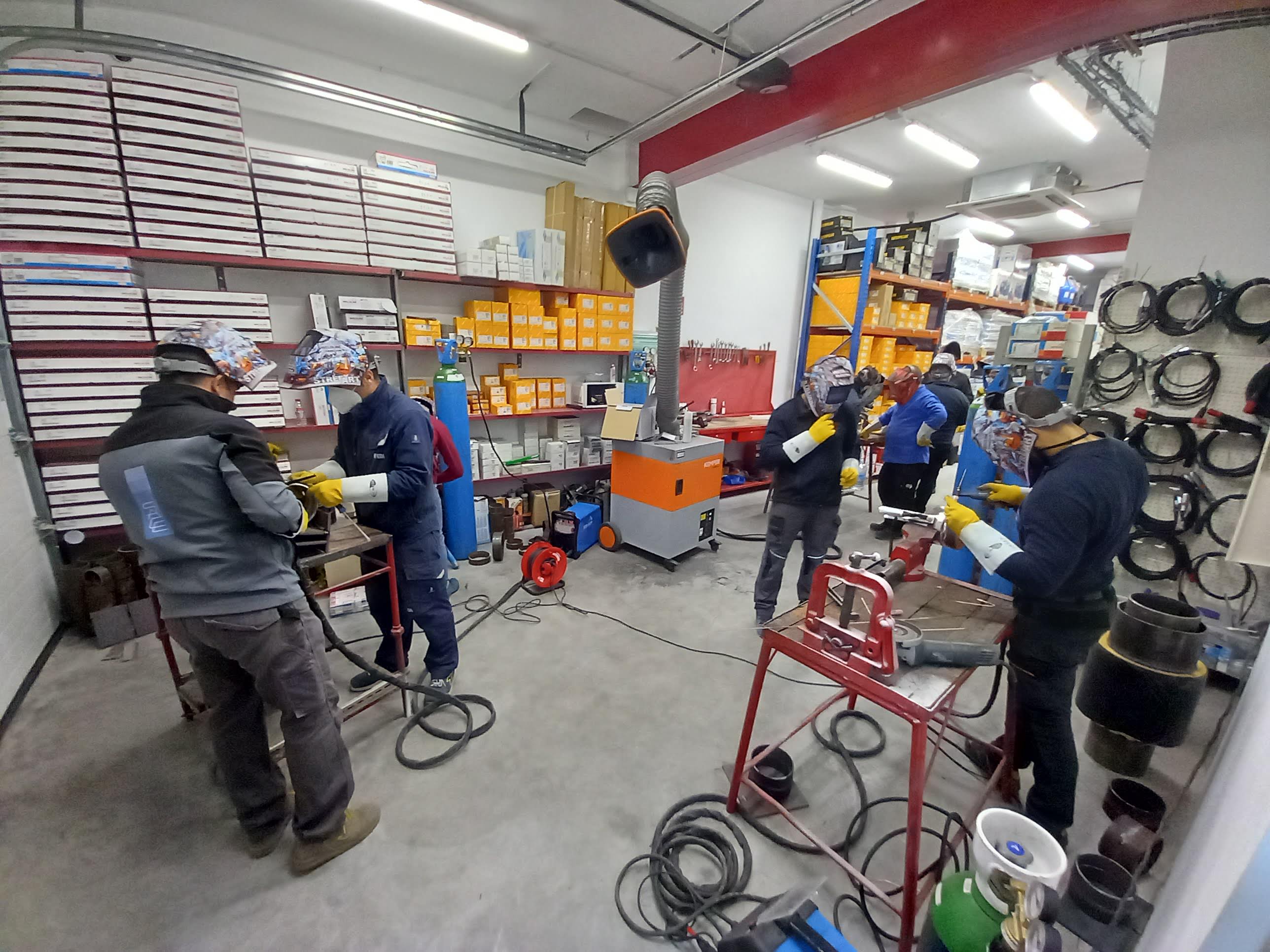 Un moment de les formacions.