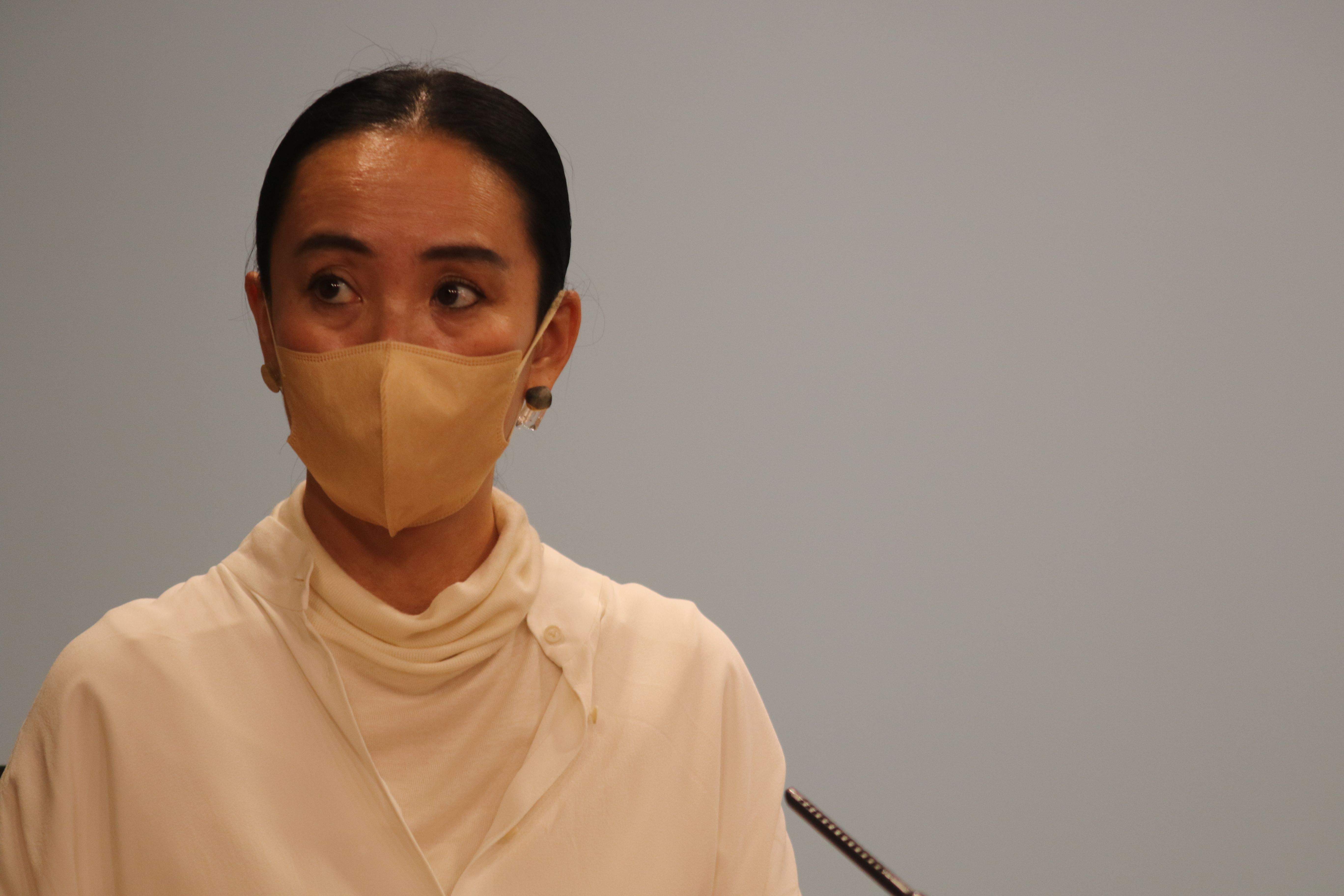 La portaveu del Sindicat, Rebeca Bonache.