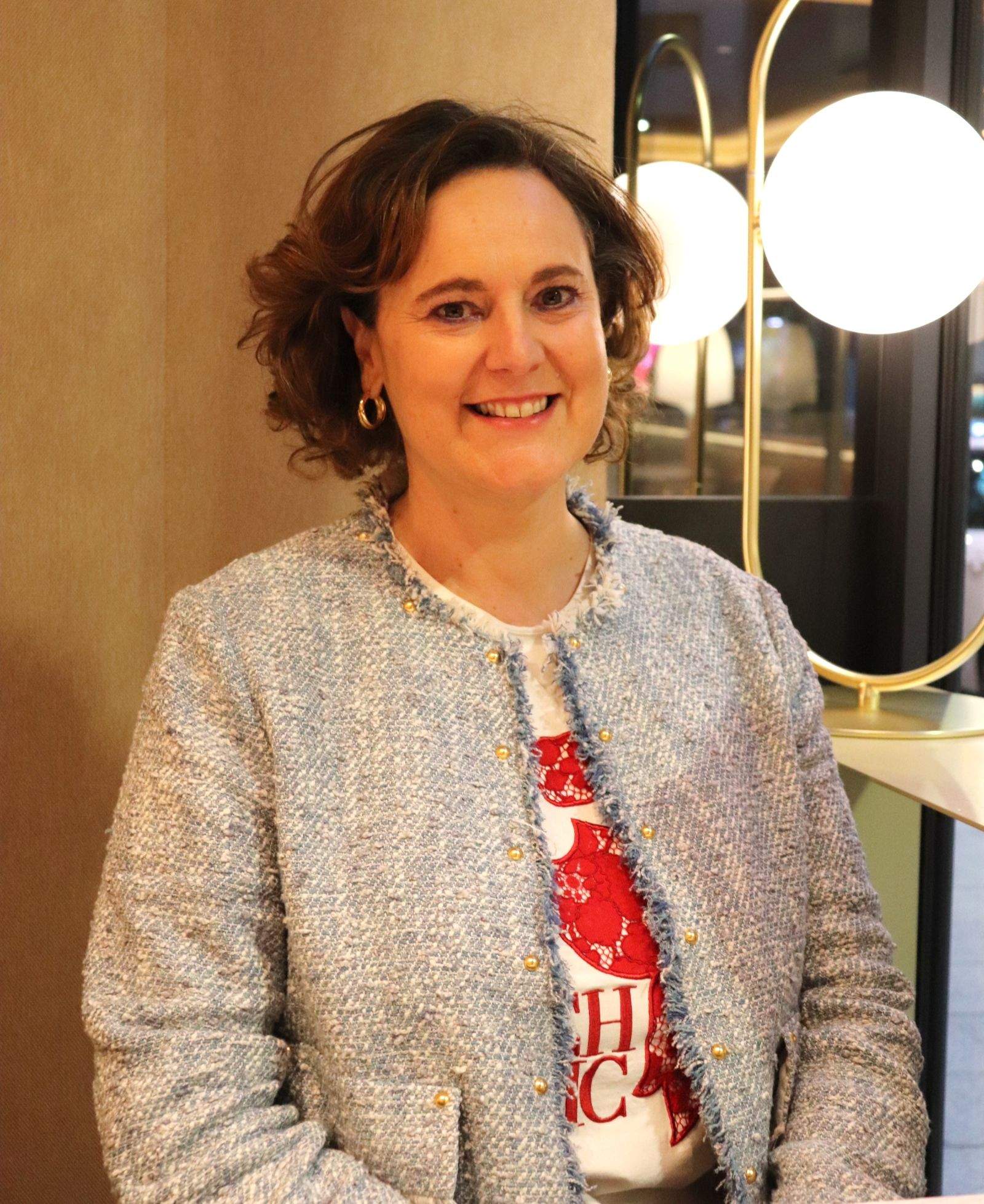 L'escriptora Ludmilla Lacueva.