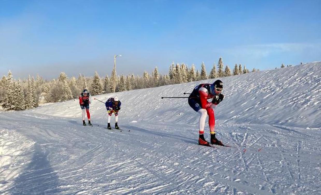 Irineu Esteve a la prova d'aquest diumenge.
