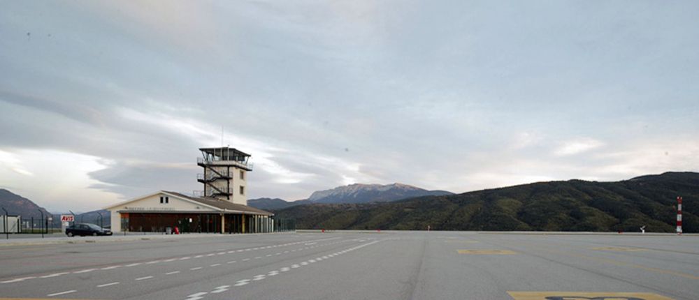 Una imatge d'arxiu de l'aeroport Andorra-La Seu. Una imatge d'arxiu de l'aeroport Andorra-La Seu.