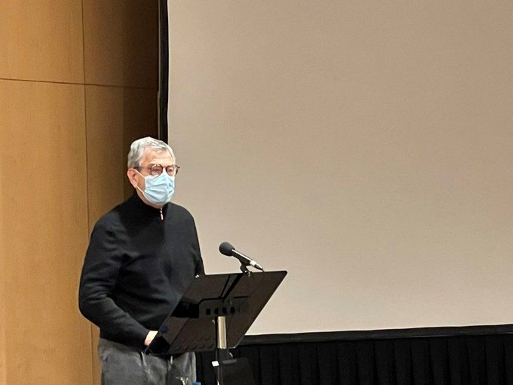 El cap de Govern, Albert Pintat durant la seva intervenció.