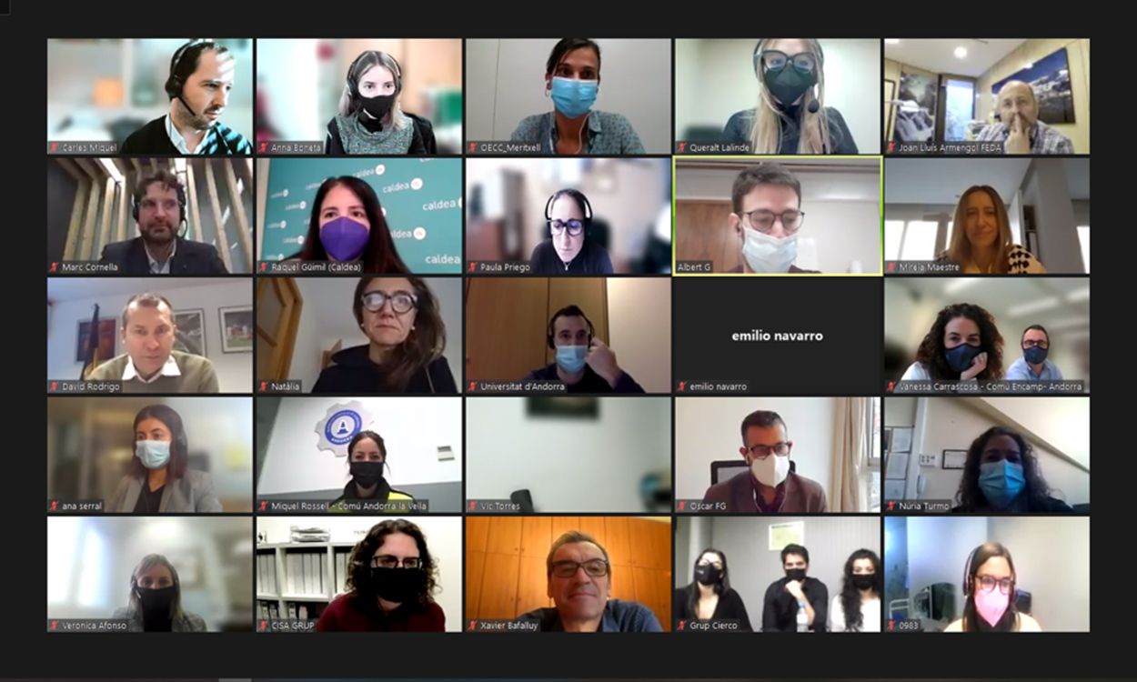 Un moment del seminari per les empreses.