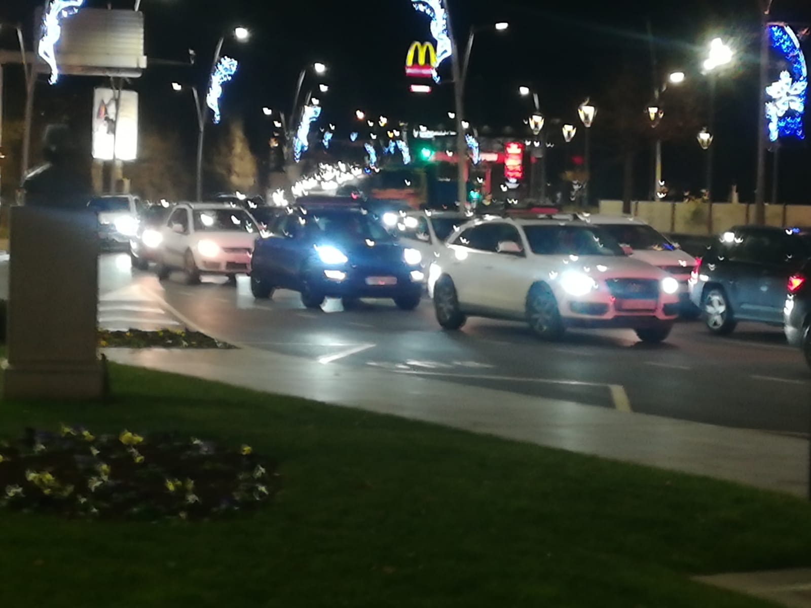 Retencions a l'altura de Sant Julià.