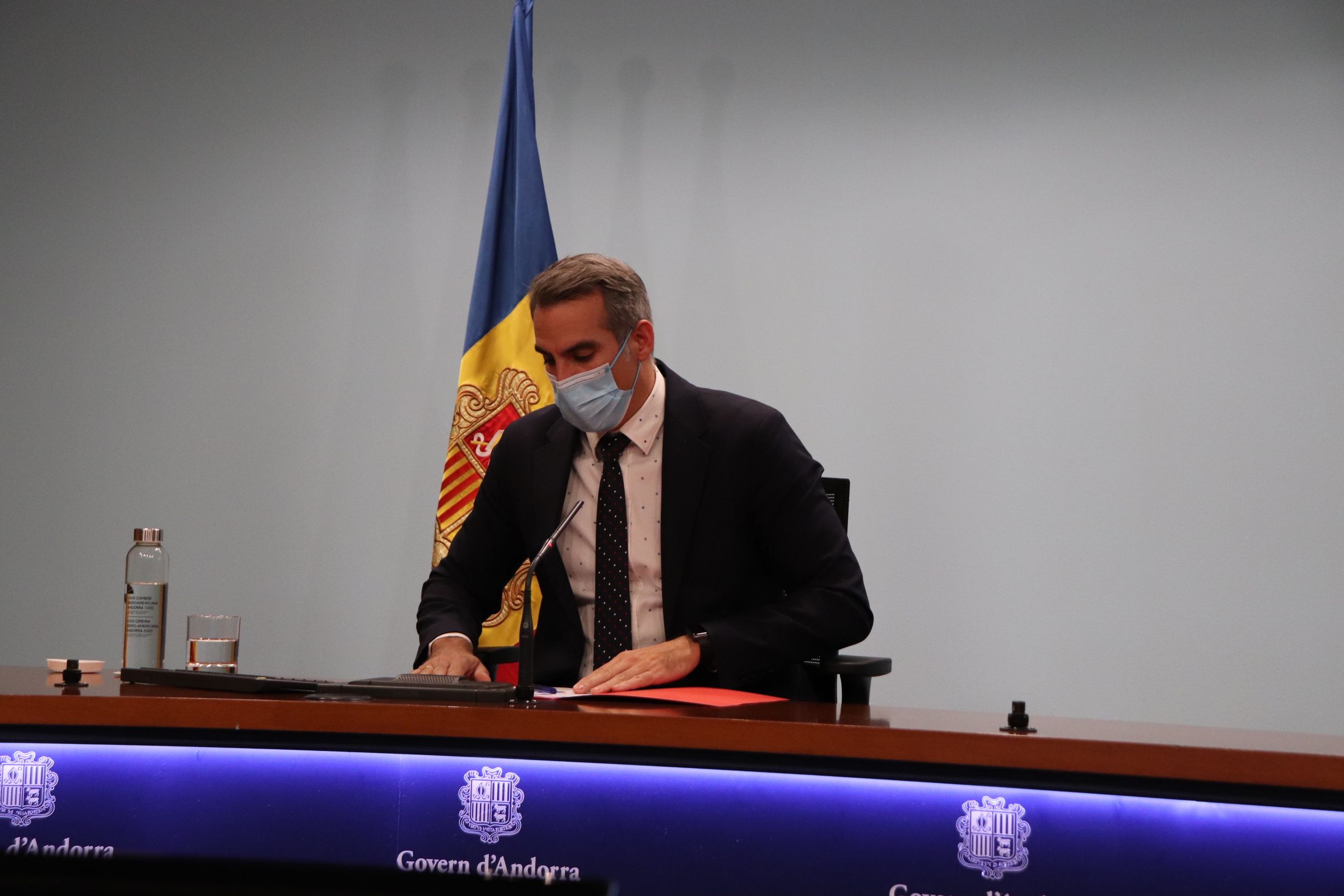 El secretari d'Estat, Cesar Marquina.