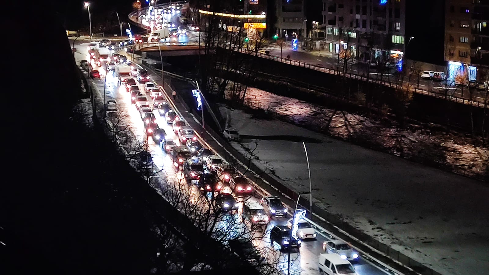 Els principals problemes d'aquest dimarts s'han concentrat a Sant Julià i a la sortida cap a Espanya.