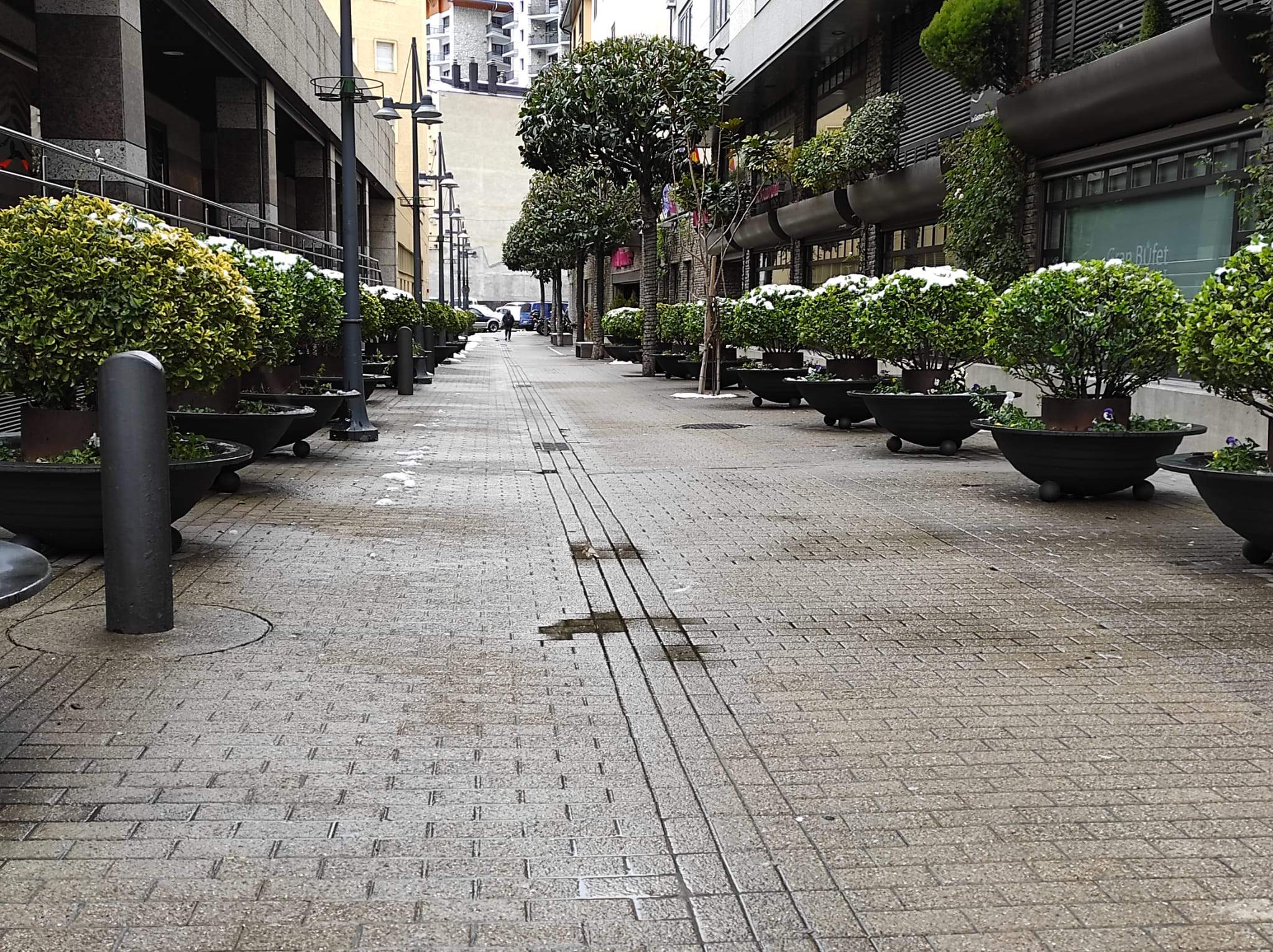 Zona on hi va haver l'incident.