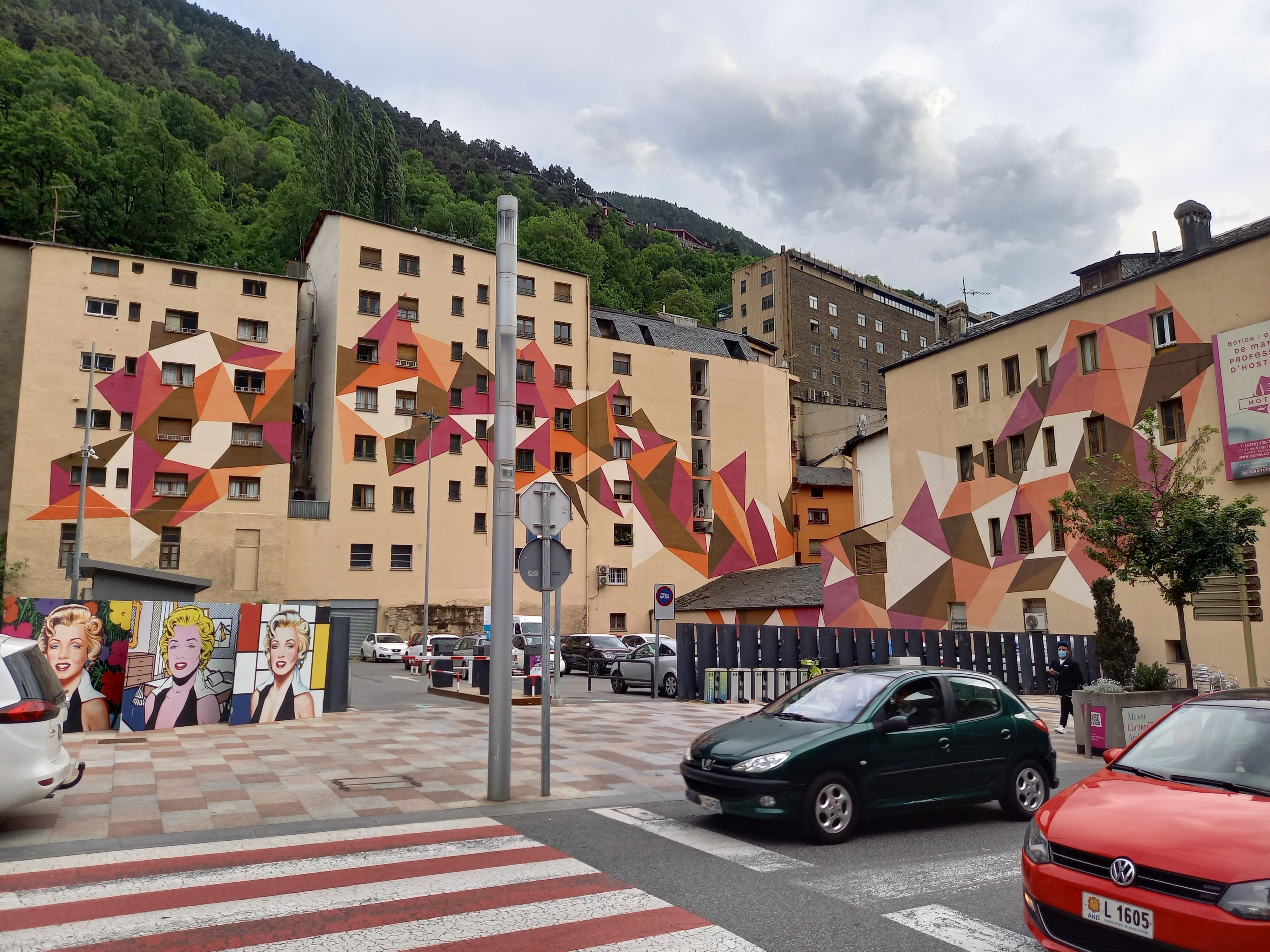 La parcel·la on s'ha de construir l'aparcament.