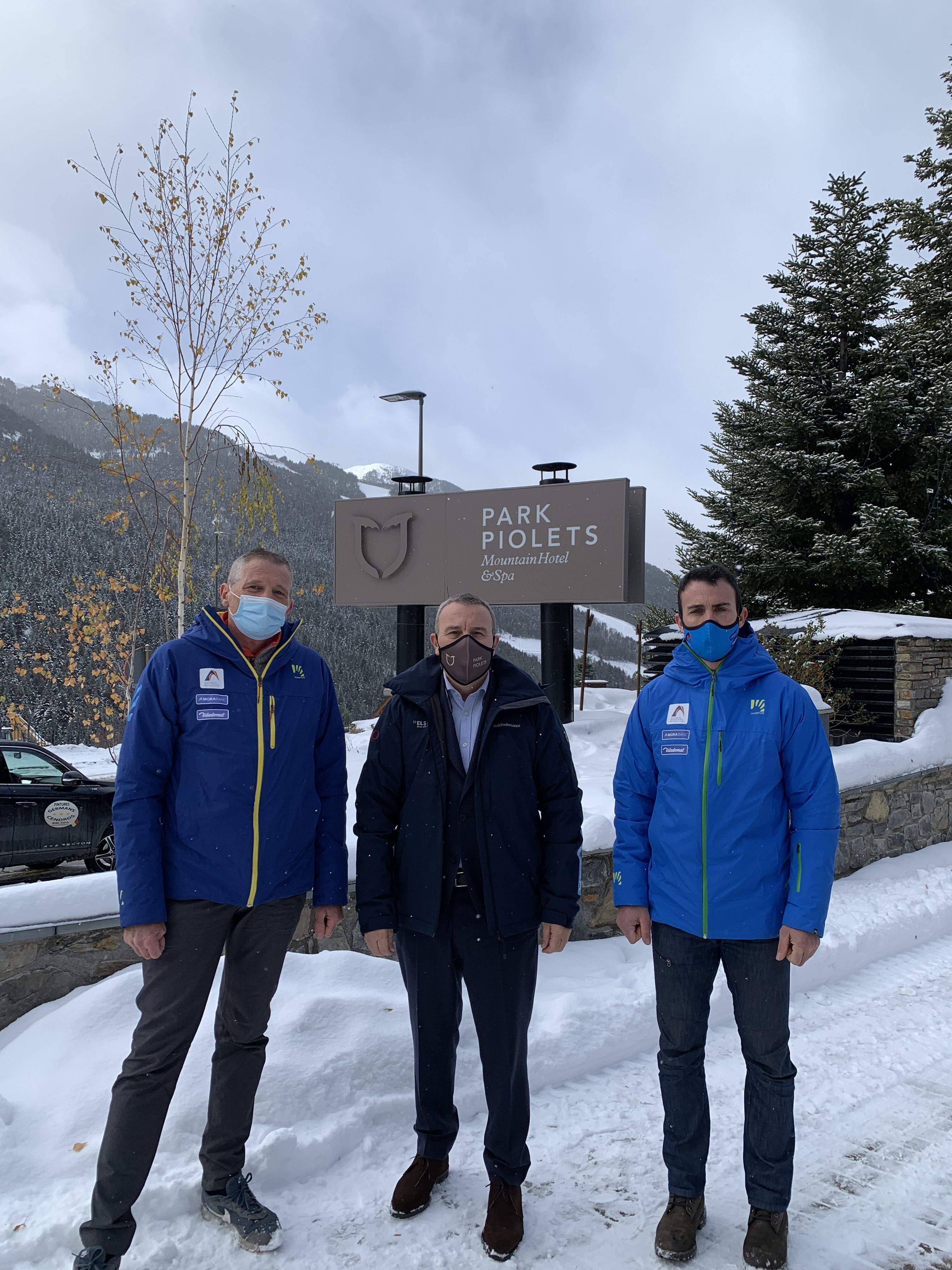 La presentació de la Copa d'Andorra d'esquí de muntanya.