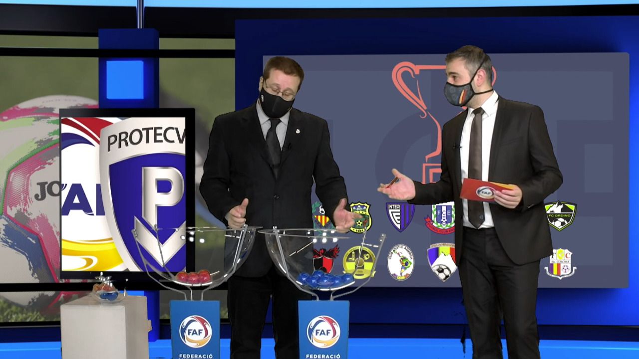 Un instant del sorteig que ha generat la polèmica.