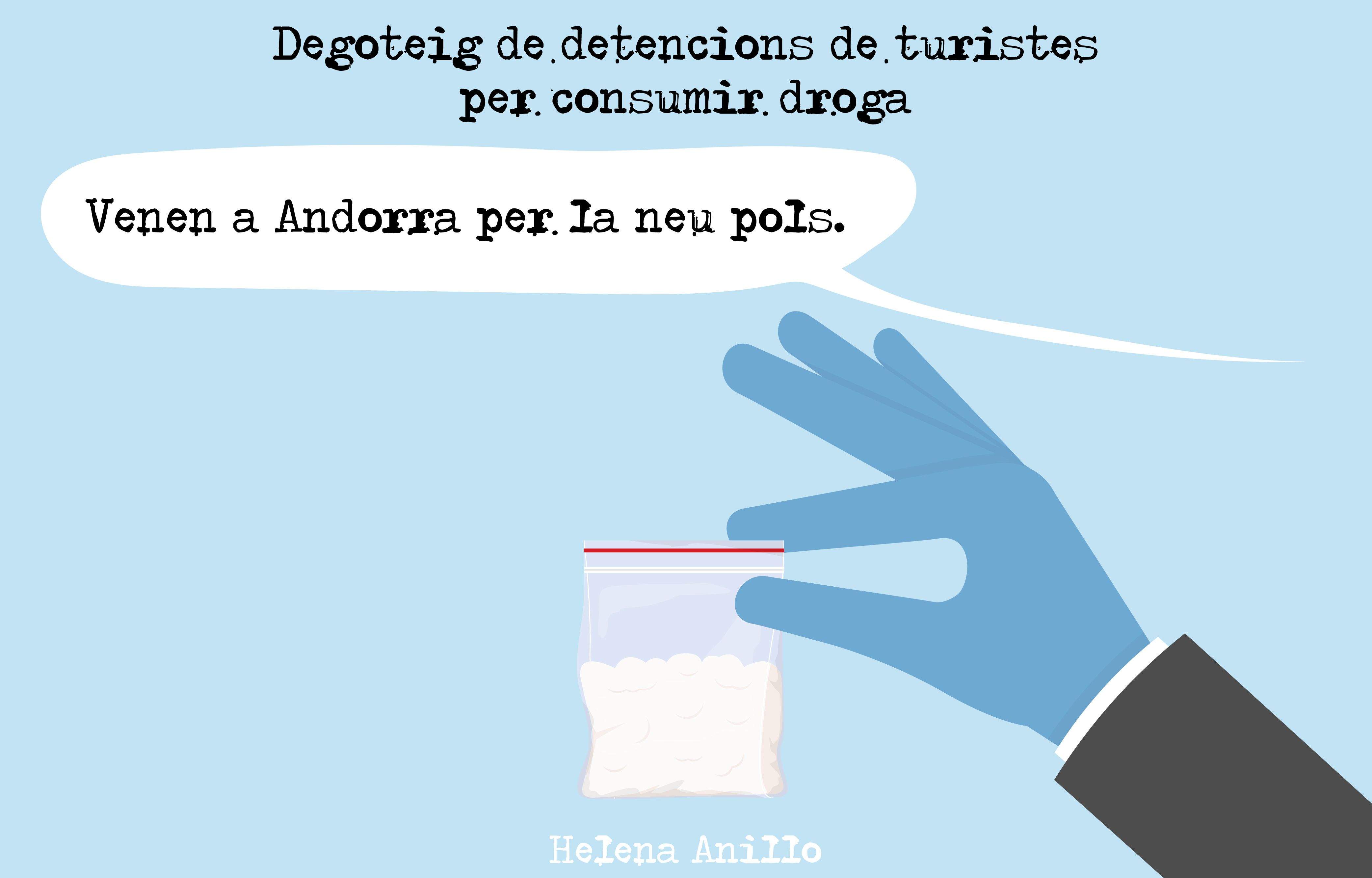 Detencions de consumidors de droga.