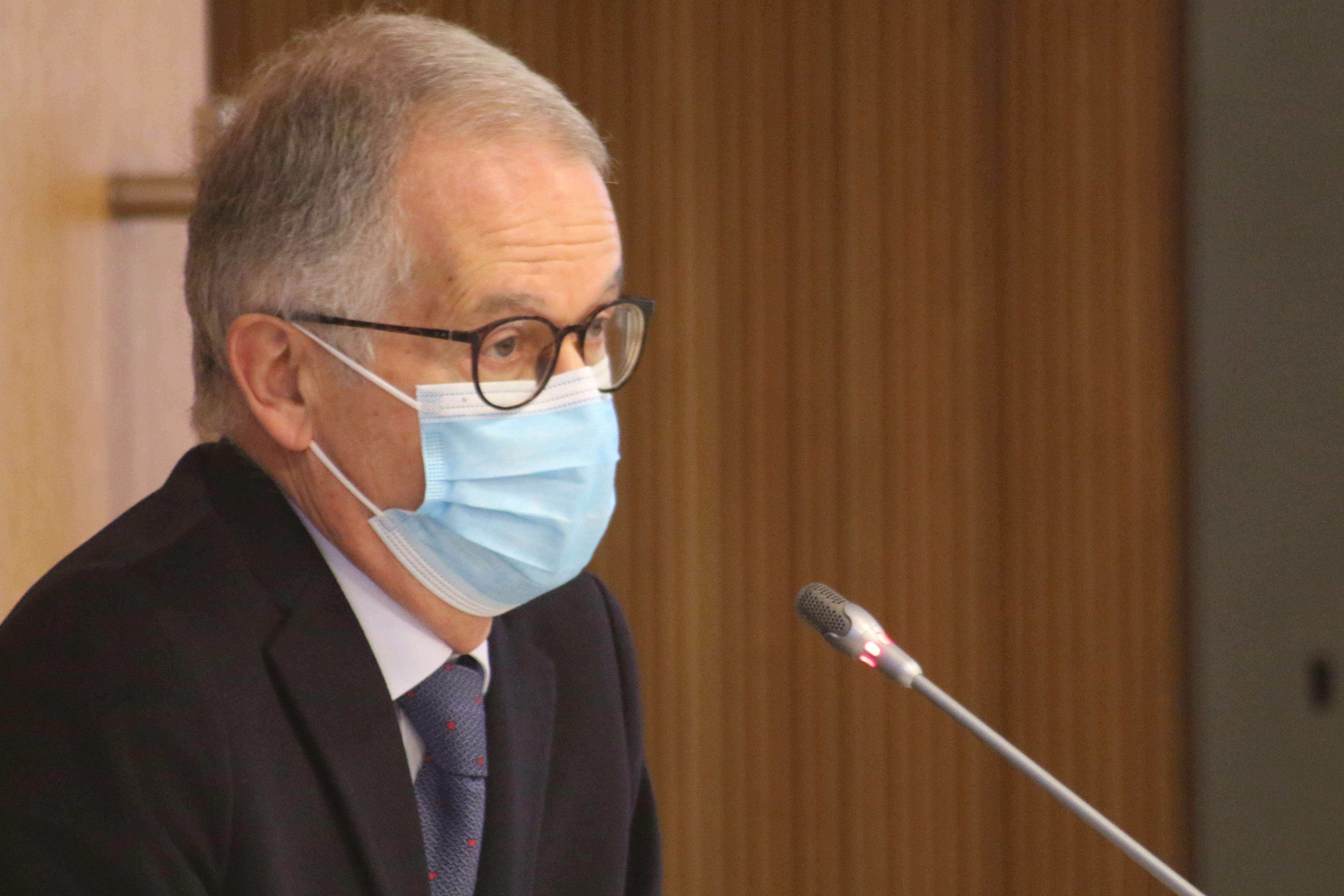 Josep Maria Piqué durant una compareixença anterior.