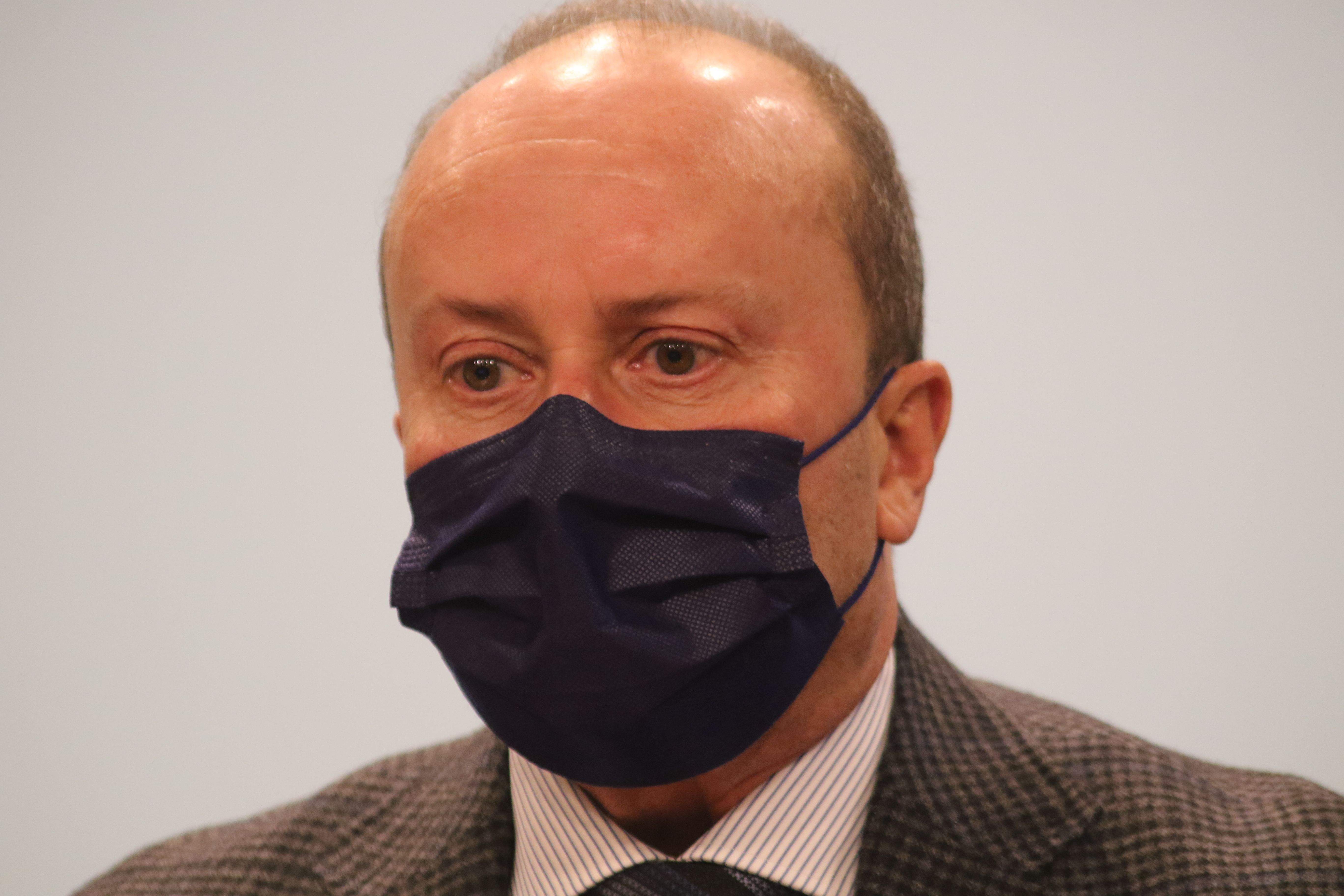 Josep Maria Rossell en compareixença aquesta tarda.