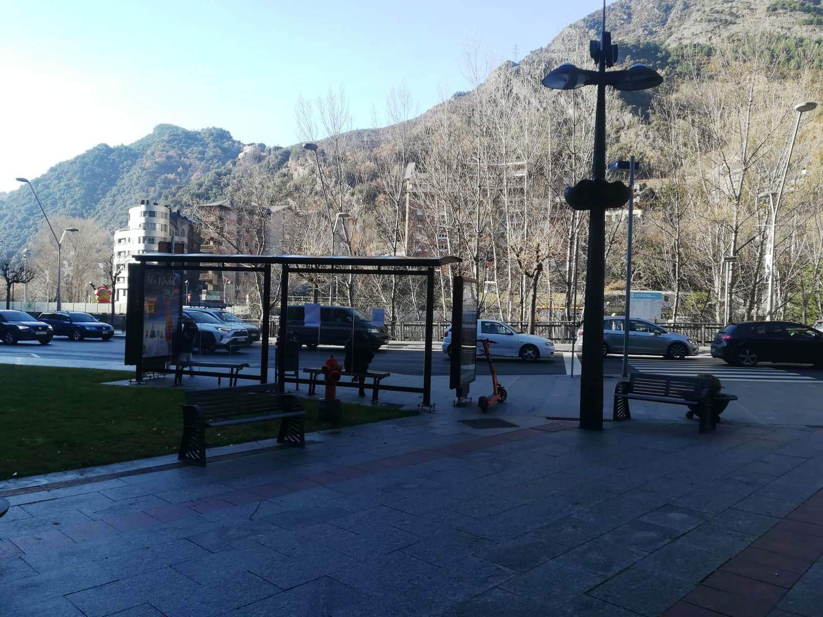 Els fets han passat en aquesta parada de Sant Julià de Lòria.