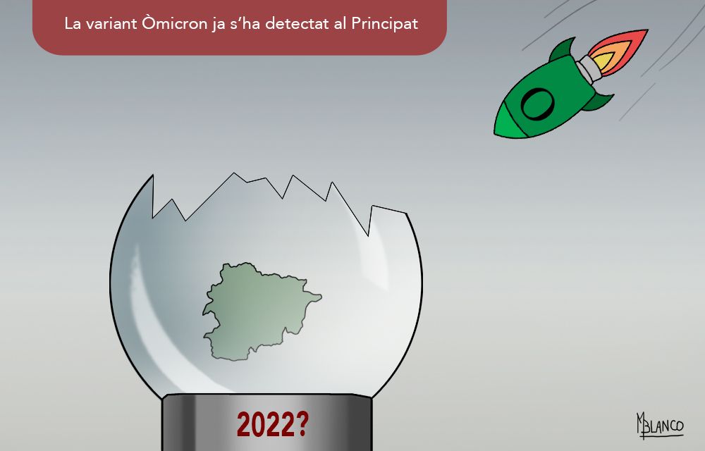 L'amenaça de la variant Òmicron. L'amenaça de la variant Òmicron.