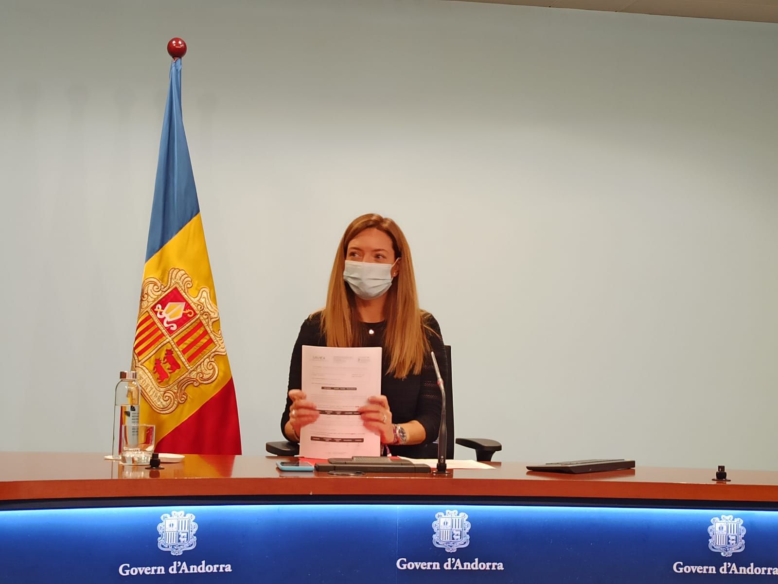 La secretària d'Estat de Salut, Helena Mas. La secretària d'Estat de Salut, Helena Mas.