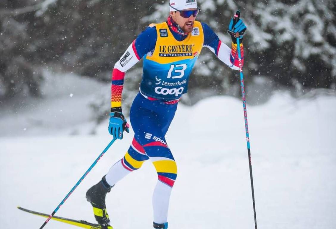 Irineu Esteve a la prova d'aquest dimecres.