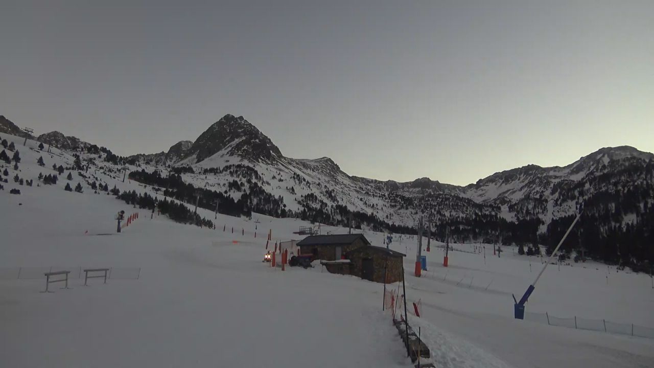 El sector de Grau Roig de Grandvalira aquesta tarda.