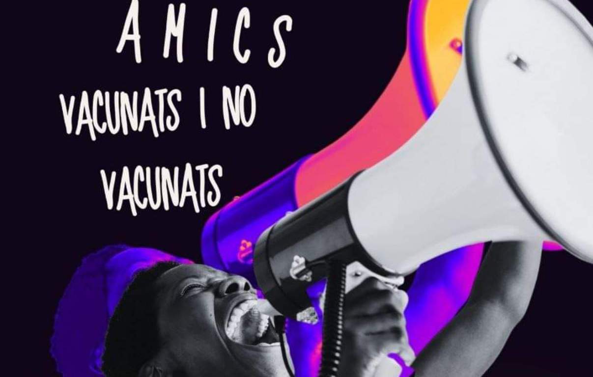 Cartell de la convocatòria d'aquest dissabte.